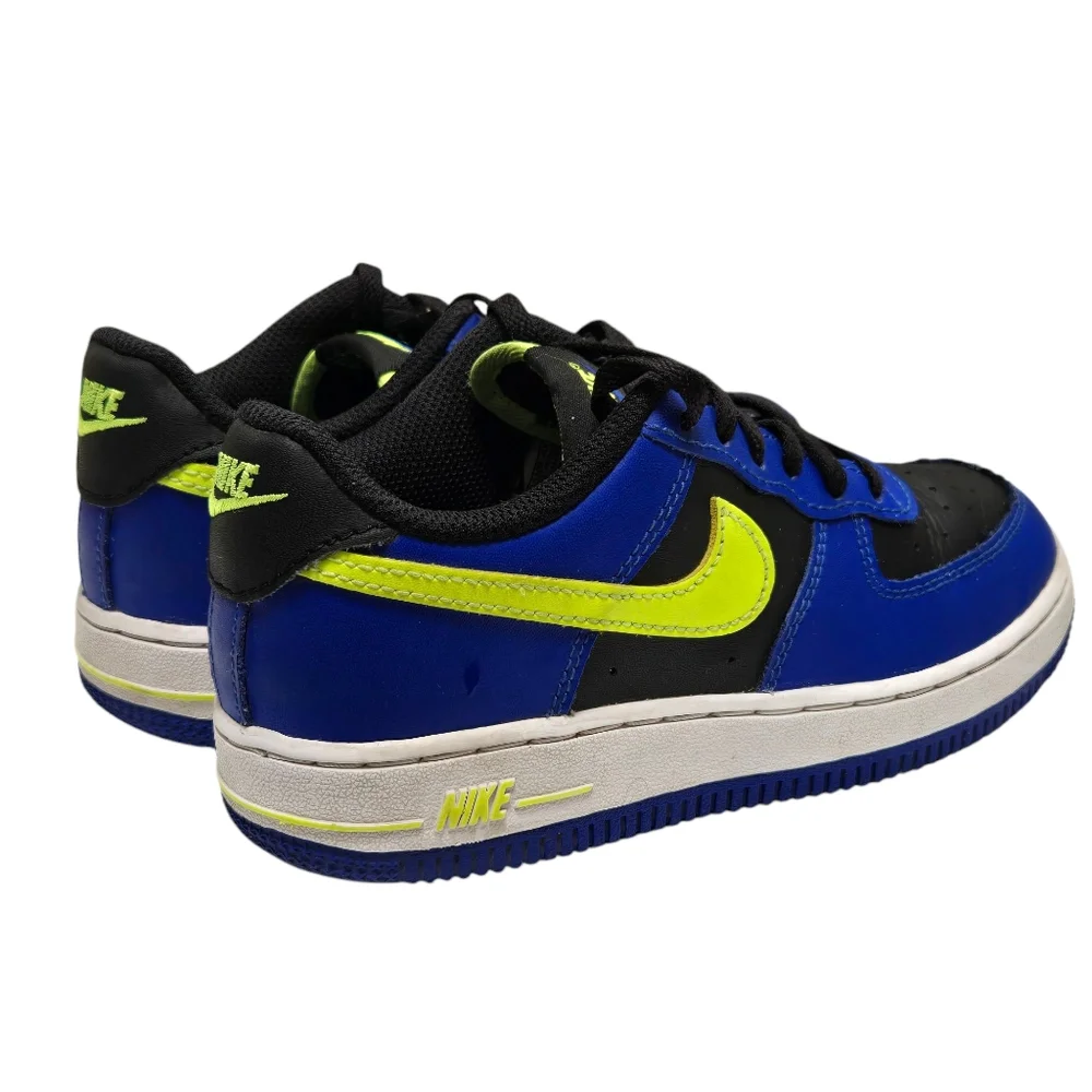 Nike Air Force 1 LV8 1 Racer Blue Volt Green Shoes FD0303-400 Youth Sz 1‎ Youth - Picture 2 of 9